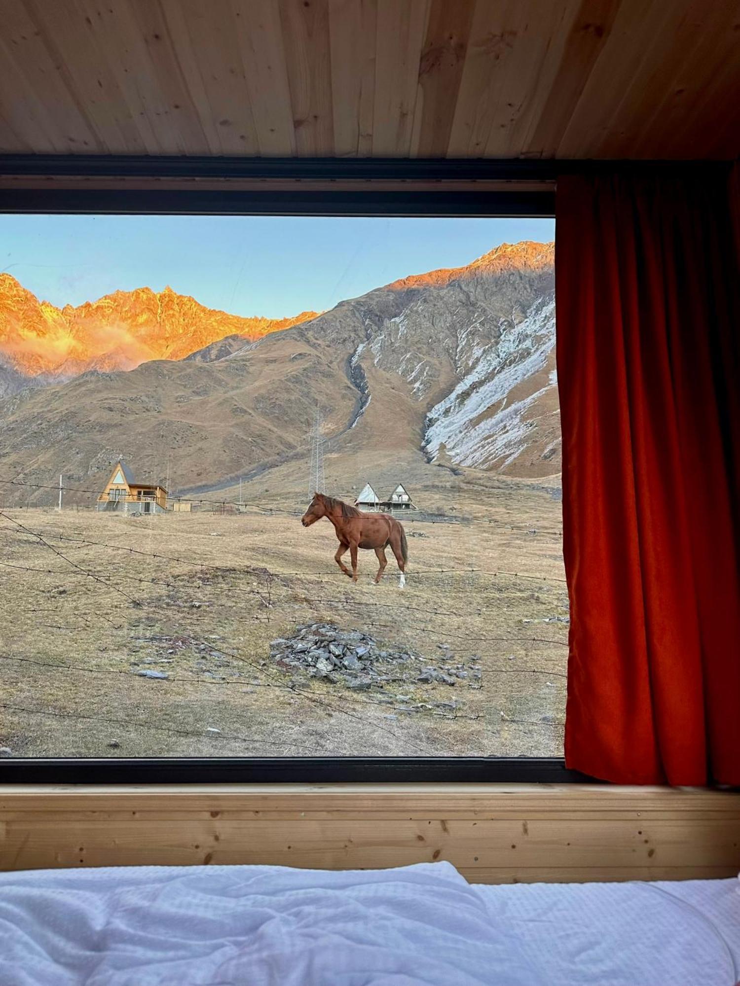 Kazbegi Inn Cottages Ngoại thất bức ảnh